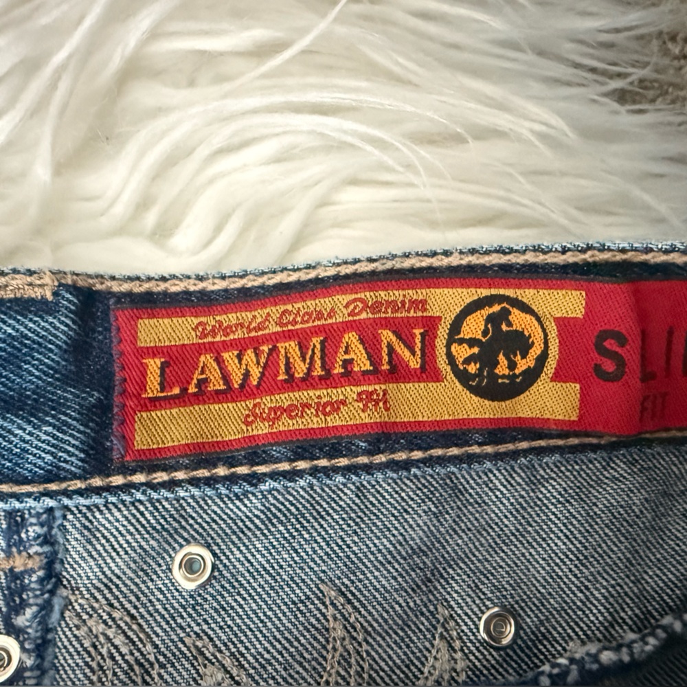 Western LawmanHigh-Rise Medium Blue Women's Bootcut Jeans size 6 - Picture 7 of 7